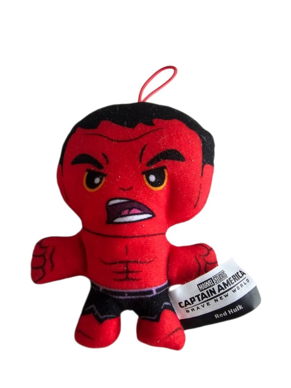 McDonald's 2024 Marvel Captain America Red Hulk Plush Happy Meal Toy